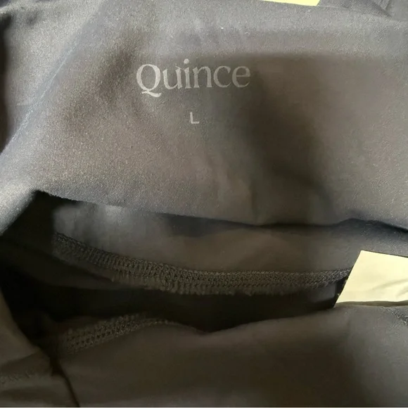 Quince Womens Gray Skinny Leggings Size Large Athletic Gym Running Casual - Picture 6 of 7